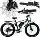 Електровелосипед Corso HUNTER 26 дюймів (750W, 48V, 20Ah) Чорний - зображення 8