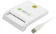 Зчитувач чіп-карт TECHly Compact Smart Card Reader/Writer USB2.0 White (8054529029150) - зображення 1