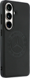 Etui Mercedes Vintage Logo MagSafe do Samsung Galaxy S26 Black (3666339611590) - obraz 4