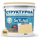 Краска цветная СТРУКТУРНАЯ Skyline 0530-Y10R Янса 8 кг - изображение 2