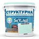 Краска цветная СТРУКТУРНАЯ Skyline 0520-B90G Мята 16 кг - изображение 1