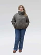 Двухсторонняя женская демисезонная куртка Max Mara (Vivilona) 2727 Молочный/шоколадный, L - изображение 6