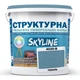 Краска цветная СТРУКТУРНАЯ Skyline 4030-B Теналь 24 кг - изображение 1