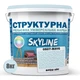 Краска цветная СТРУКТУРНАЯ Skyline 0507-B20G Фреш Айс 8 кг - изображение 2