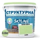 Краска цветная СТРУКТУРНАЯ Skyline 0540-G50Y Лайм 4,8 кг - изображение 2