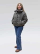 Двухсторонняя женская демисезонная куртка Max Mara (Vivilona) 2727 Шоколадный/коричневый, L - изображение 7