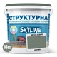 Краска цветная СТРУКТУРНАЯ Skyline 5010-G30Y Хаума 16 кг - изображение 2