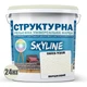 Краска цветная СТРУКТУРНАЯ Skyline 0603-Y20R Сливочный 24 кг - изображение 2