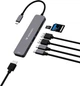 Hub USB Verbatim USB-C Essentials Multiport Hub 7 Port Grey (0023942321583) - obraz 1