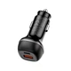 Автомобильное зарядное устройство ColorWay 2USB (Type-C PD65W + USB QC3.0 18W) 83W Black (CW-CHA068PD-BK) - изображение 2