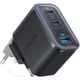 Сетевое зарядное устройство Anker Charger 70W, 2xUSB-C, 1xUSB-A, Black (A121AL11) - изображение 2
