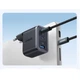 Сетевое зарядное устройство Anker Charger 70W, 2xUSB-C, 1xUSB-A, Black (A121AL11) - изображение 3