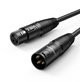 Аудіокабель UGREEN AV130 Cannon Male to Female Microphone Extension Audio Cable 5m Black (UGR-20712) - зображення 1