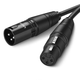Аудіокабель UGREEN AV130 Cannon Male to Female Microphone Extension Audio Cable 3m (Black)(UGR-20711) - зображення 1