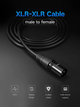 Аудіокабель UGREEN AV130 Cannon Male to Female Microphone Extension Audio Cable 3m (Black)(UGR-20711) - зображення 6
