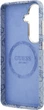Etui plecki Guess 4G Script MagSafe do Samsung Galaxy S26 Blue (3666339613037) - obraz 7