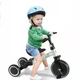 Велобег 3 в 1 Ikonka Trike Fix Mini, трехколесный беговел, трехколесный велосипед и двухколесный велосипед в одном, Белый - изображение 1
