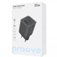 Сетевое зарядное устройство Proove Pure GaN Plus 30W 1*USB QC3.0 1*Type-C PD3.0 Black - изображение 6