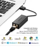 Внешний сетевой адаптер USB to RJ45 Ugreen CR111 USB 3.0 Gigabit Ethernet Adapter 1Гбит/с (Black) - изображение 3
