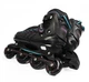 Роликовые коньки 118-20 L Best Roller колеса PU светятся. Black (размер 39-41) (186083) - изображение 3