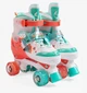 Розсувні ролики квади 150-40 М Best Roller колеса PU, що світяться. Multicolor (розмір 34-38) (186976) - зображення 1