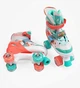 Розсувні ролики квади 150-40 М Best Roller колеса PU, що світяться. Multicolor (розмір 34-38) (186976) - зображення 3