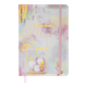 Блокнот BUROMAX А5 96арк. ABSTRACT 255115-43 св.-рожевий, тв.лам.обкл., на гумці, крем.папір (6) /BM.255115-43/ - зображення 1