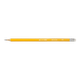 Олівець графітовий BUROMAX 8500 HB жовтий з резинкою (100) /BM.8500/ - зображення 3