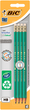 Олівець графітовий BIC 655 Evolution HB, пластиковий зелений, з гумкою 4шт/упак. (ціна за уп.) /bc8902753/ - зображення 1