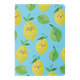 Блокнот BUROMAX А5 32арк. FRUITS 24822103-14 блакитний, обкладинка прошита (клітинка) (12) /BM.24822103-14/ - зображення 1