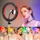 Кольцевая LED-лампа MJ-18 46 см 18 дюймов 55 Вт - изображение 2
