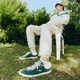 Мужские кеды замшевые низкие Lacoste 206560765 40.5 Зеленые (1159855160) - изображение 8