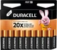 Щелочные батарейки Duracell AA (LR06) MN1500 18 шт family pack (5000394107519) - изображение 2