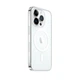 Прозорий чохол для iPhone 14 Pro Max TPU Clear Case з MagSafe - зображення 3