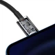 Кабель Baseus Superior Series Fast Charging Type-C to Lightning PD 20W 1м (CATLYS-A01) Black - зображення 5