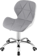 Krzesło biurowe Leobert Avola obrotowe z szerokim oparciem Szaro-białe (5903332061693) - obraz 3