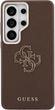Etui Guess Grained Big 4G Metal Logo do Samsung Galaxy S26 Ultra Brown (3666339612962) - obraz 3