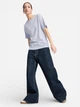 Футболка хлопковая женская Puma Ess Relaxed Tee 68497155 L Snow Mountain Blue (4069161937613) - изображение 3