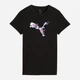 Футболка хлопковая женская Puma Graphics Floral Cat Tee 69191201 S Black (4069161649639) - изображение 4