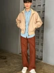 Джинсы Regular Fit мужские Uniqlo 623447387 40 Коричневые (1159855958) - изображение 8