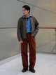 Джинсы Regular Fit мужские Uniqlo 623447387 40 Коричневые (1159855958) - изображение 9