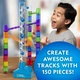 Набор STEM для создания лабиринта из шариков National Geographic Marble Run with Motorized Elevator 150 Piece Marble Maze - изображение 5