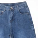 Джинси baggy підліткові для дівчинки блакитні (11-15 років) 146 (DB-3105) - зображення 5