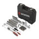 Набір інструментів 1/2" & 1/4" 110од (ET-6108SP) INTERTOOL ET-9108 - зображення 3