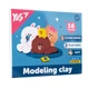 Пластилін Yes Line Friends 16 кольорів 320 г 540675 - зображення 1