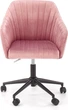 Офісне крісло Halmar Fresco Рожеве (5905248122963) - зображення 7