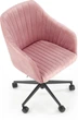 Офісне крісло Halmar Fresco Рожеве (5905248122963) - зображення 8