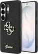Панель Guess Fixed Glitter Big 4G Metal Logo для Samsung Galaxy S26 Ultra Black (3666339613938) - зображення 1