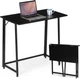 Stolik do laptopa ModernHome by Multistore składany 80 x 45 cm Czarny TH-FD-1 (5905817010967) - obraz 8