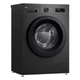 Фронтальная стиральная машина LG, 65 кг, 1200 об/мин, класс энергопотребления В, 44 см, с дисплеем, функцией пара, инверторный двигатель, черный цвет (629109) - изображение 6
